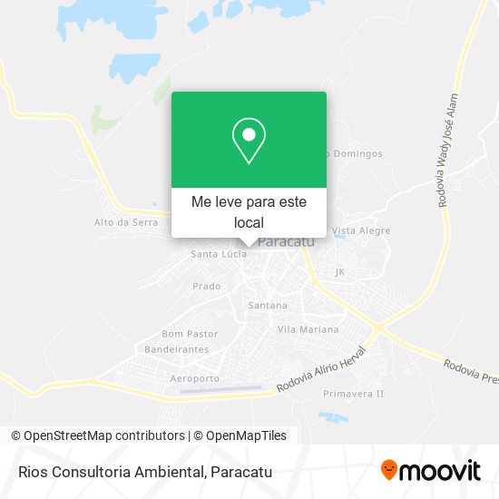 Rios Consultoria Ambiental mapa