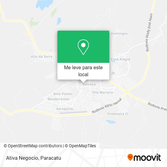 Ativa Negocio mapa