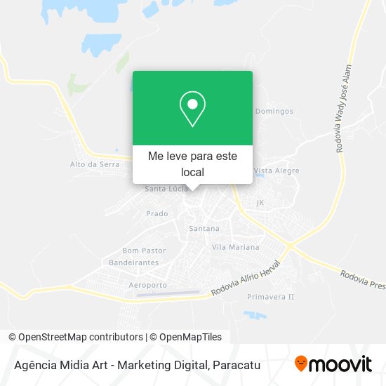 Agência Midia Art - Marketing Digital mapa