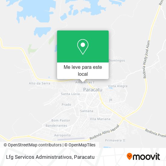 Lfg Servicos Administrativos mapa
