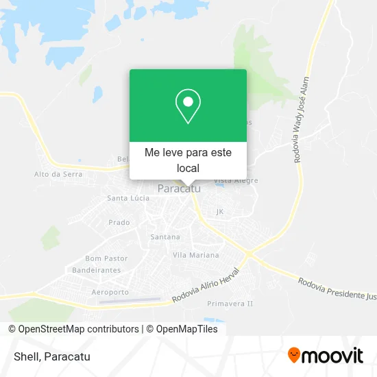 Shell mapa