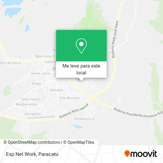 Esp Net Work mapa
