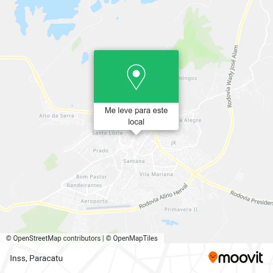 Inss mapa