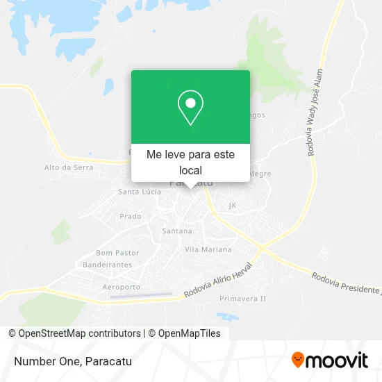 Number One mapa
