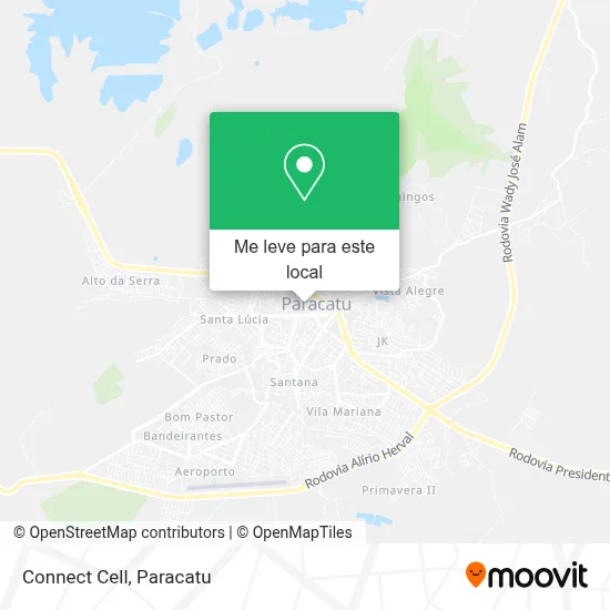 Connect Cell mapa
