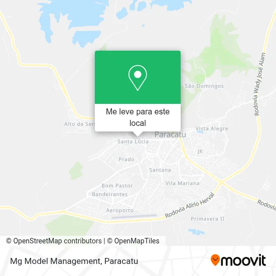 Mg Model Management mapa