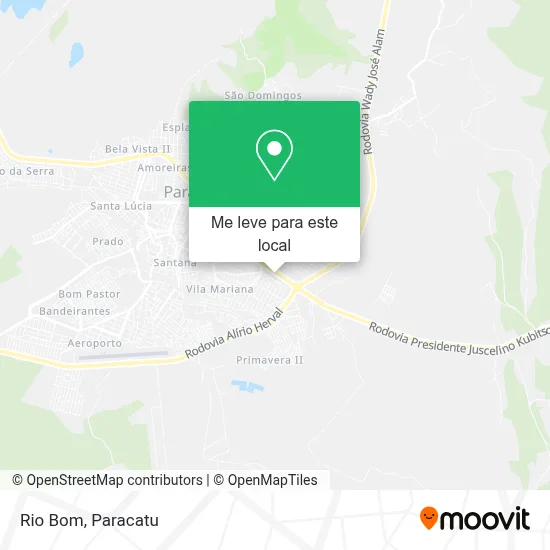 Rio Bom mapa