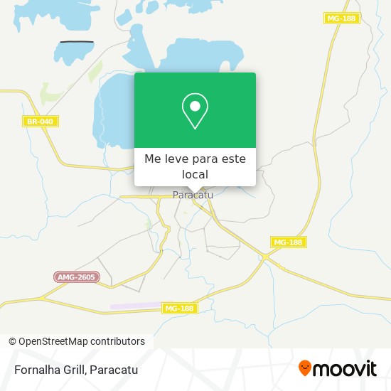 Fornalha Grill mapa