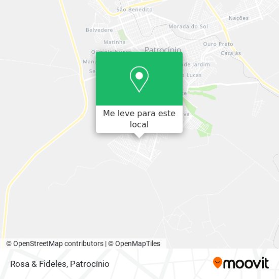 Rosa & Fideles mapa
