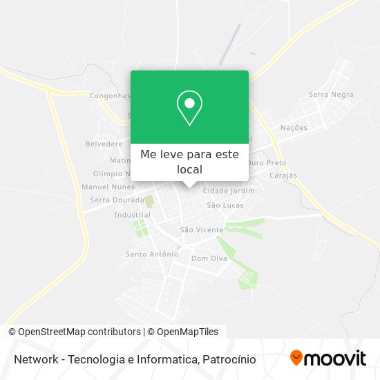 Network - Tecnologia e Informatica mapa