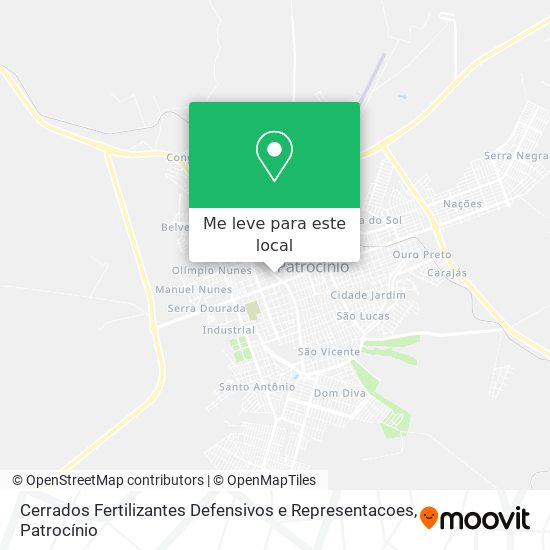 Cerrados Fertilizantes Defensivos e Representacoes mapa