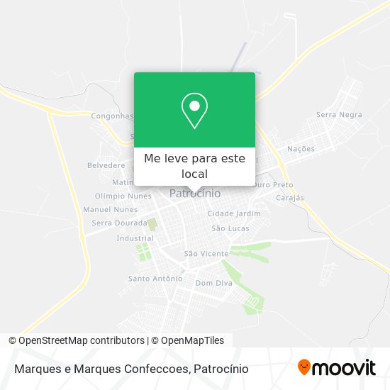 Marques e Marques Confeccoes mapa