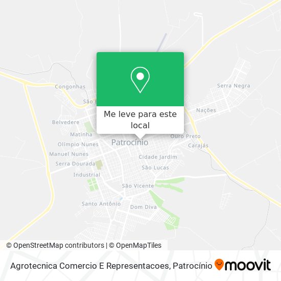 Agrotecnica Comercio E Representacoes mapa