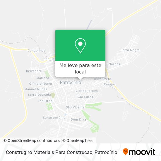 Construgiro Materiais Para Construcao mapa