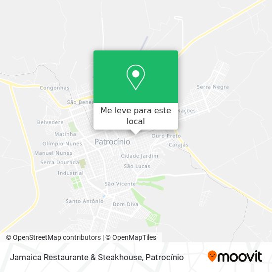 Jamaica Restaurante & Steakhouse mapa