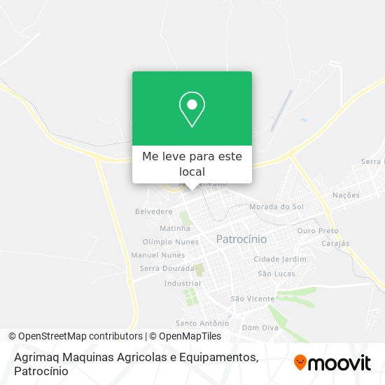 Agrimaq Maquinas Agricolas e Equipamentos mapa