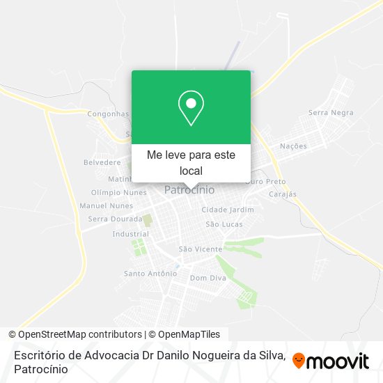 Escritório de Advocacia Dr Danilo Nogueira da Silva mapa