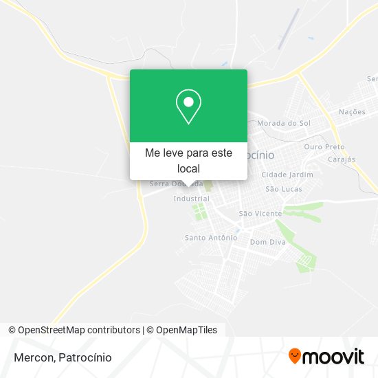 Mercon mapa