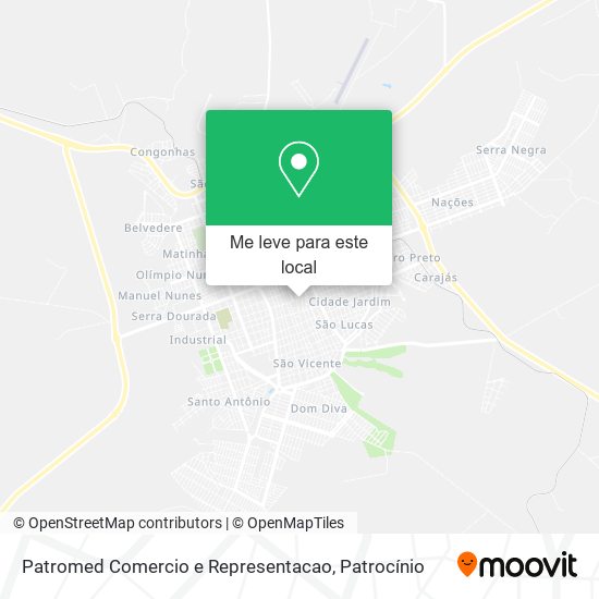 Patromed Comercio e Representacao mapa
