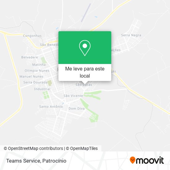 Teams Service mapa