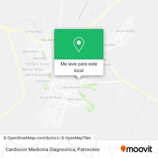 Cardiocor Medicina Diagnostica mapa