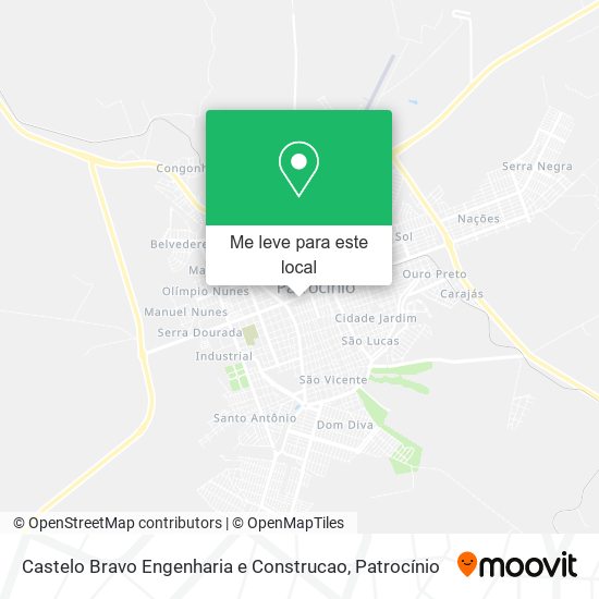 Castelo Bravo Engenharia e Construcao mapa