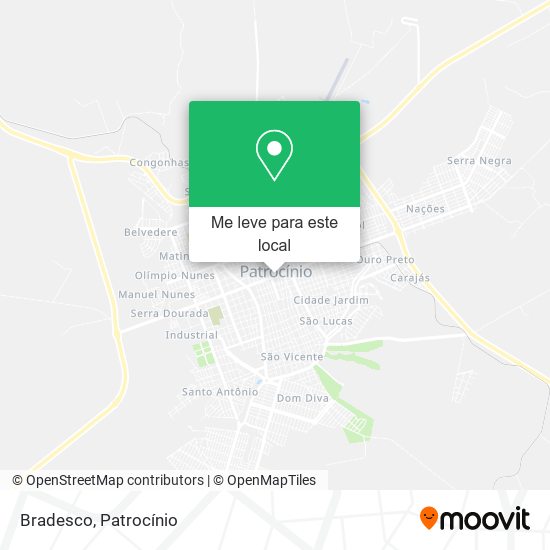 Bradesco mapa