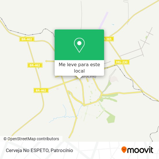 Cerveja No ESPETO mapa