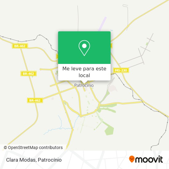 Clara Modas mapa