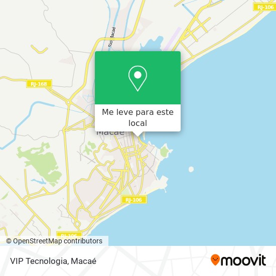 VIP Tecnologia mapa