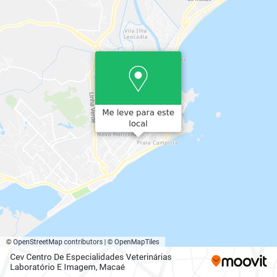 Cev Centro De Especialidades Veterinárias Laboratório E Imagem mapa