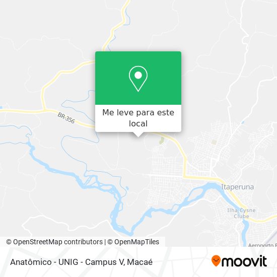 Anatômico - UNIG - Campus V mapa