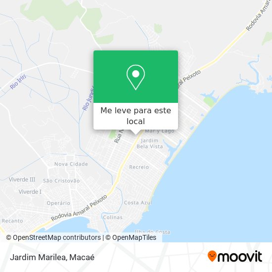 Jardim Marilea mapa