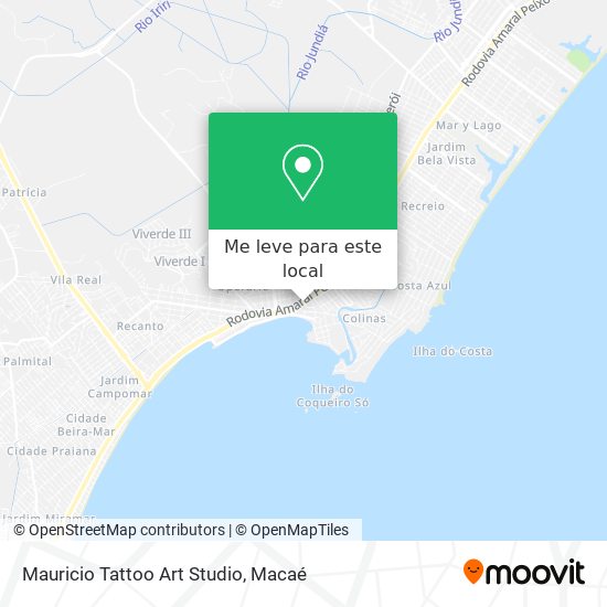 Mauricio Tattoo Art Studio mapa