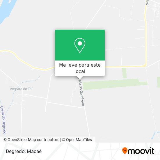 Degredo mapa