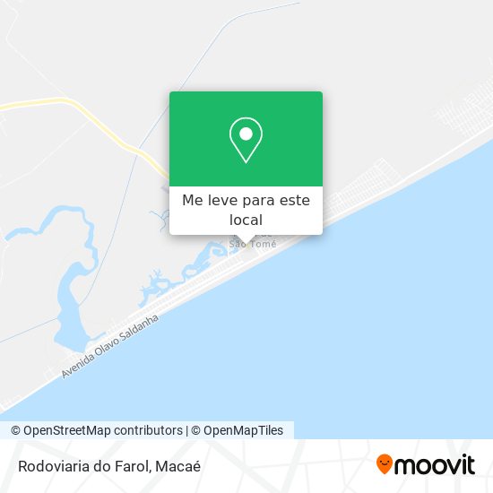 Rodoviaria do Farol mapa