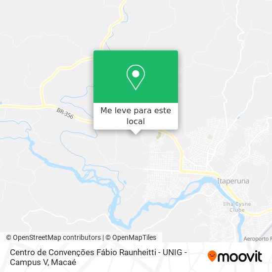 Centro de Convenções Fábio Raunheitti - UNIG - Campus V mapa