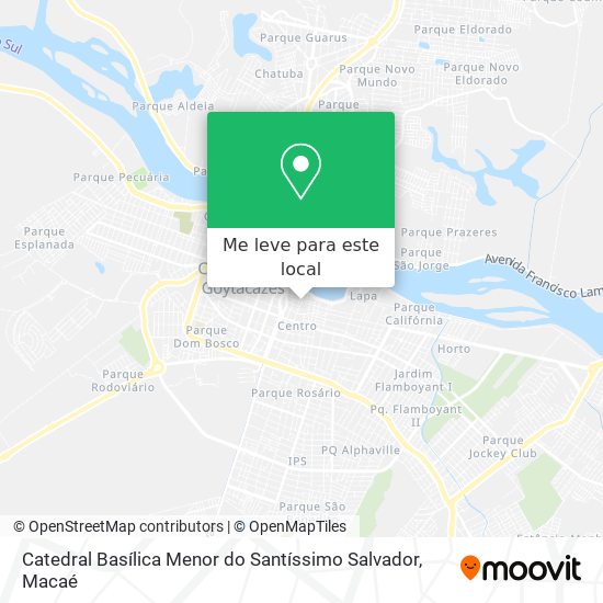 Catedral Basílica Menor do Santíssimo Salvador mapa
