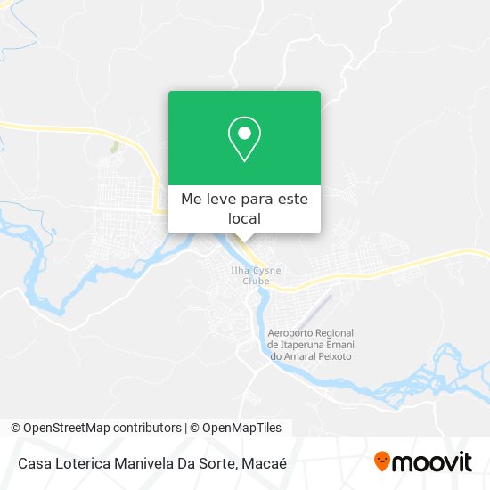 Casa Loterica Manivela Da Sorte mapa