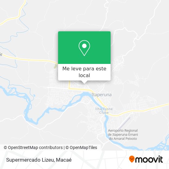 Supermercado Lizeu mapa