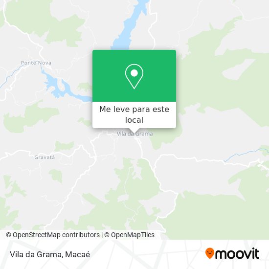 Vila da Grama mapa