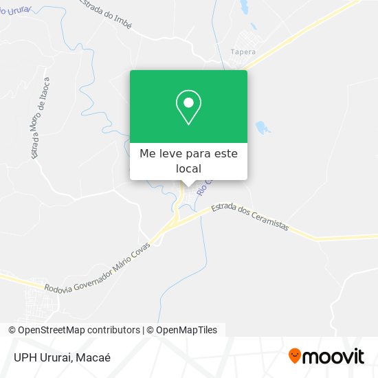 UPH Ururai mapa