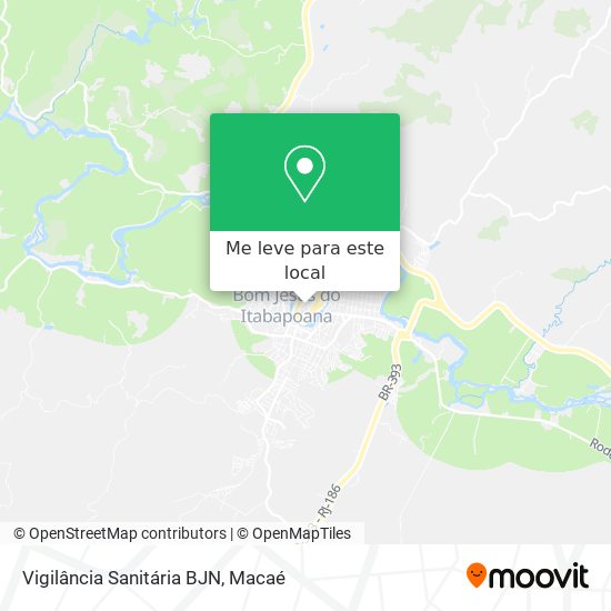 Vigilância Sanitária BJN mapa