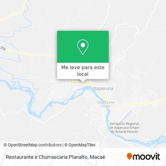 Restaurante e Churrascaria Planalto mapa