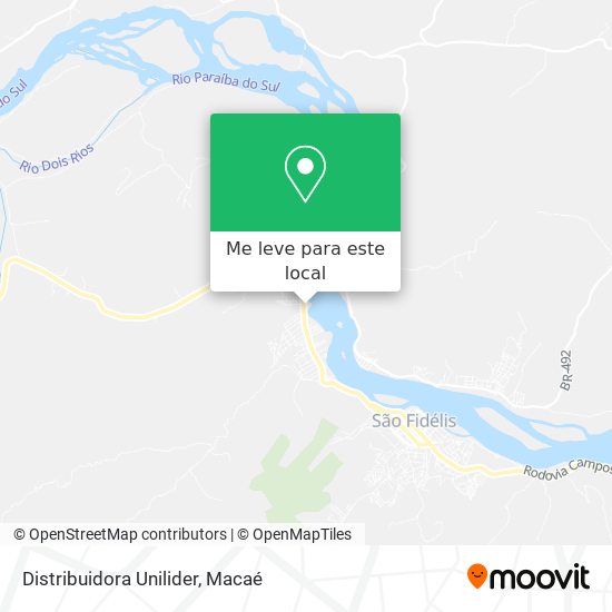 Distribuidora Unilider mapa