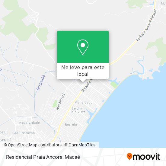 Residencial Praia Ancora mapa