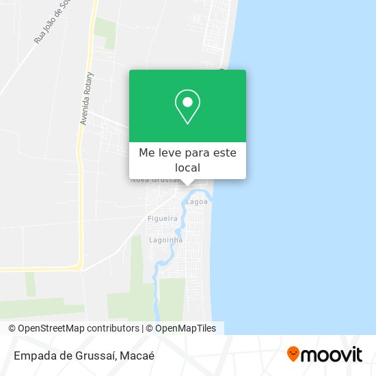 Empada de Grussaí mapa