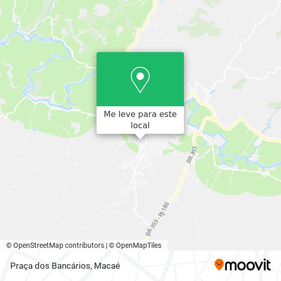 Praça dos Bancários mapa
