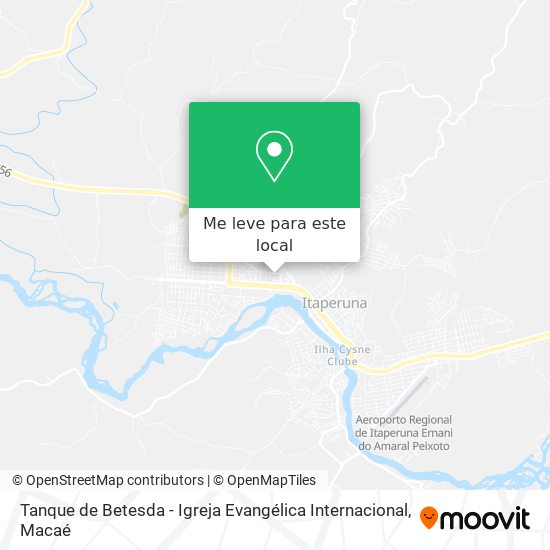 Tanque de Betesda - Igreja Evangélica Internacional mapa