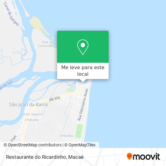 Restaurante do Ricardinho mapa